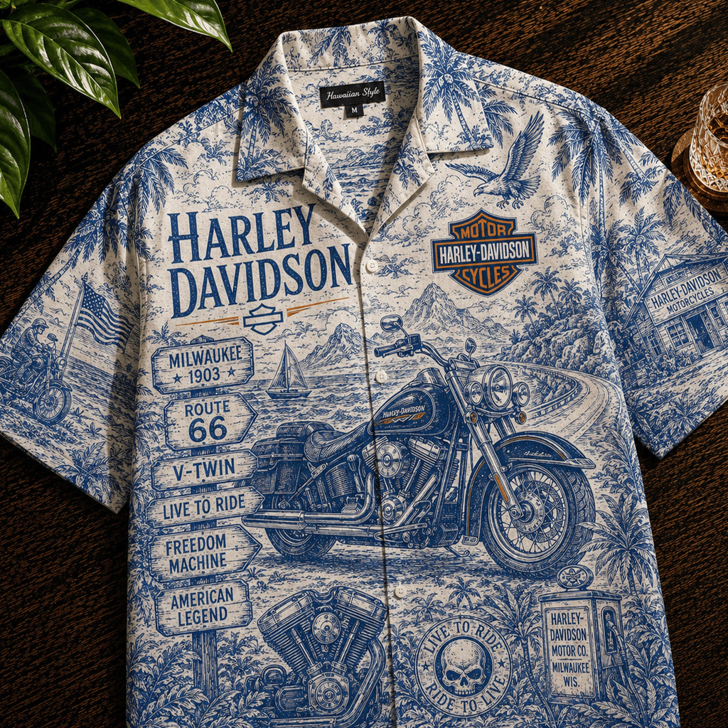 PREMIUM HLDV HAWAIIAN SHIRT LNTH
