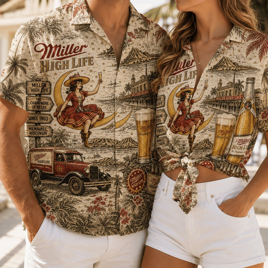 PREMIUM MHL HAWAIIAN SHIRT LNTH