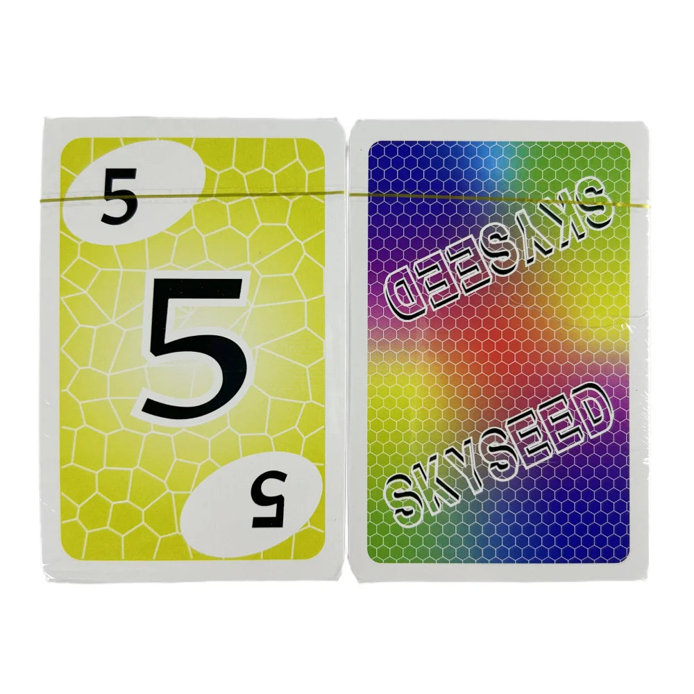Skyseed Card Game 150 Playing Cards Board Game Deck Fun Action Edition Social Collective Games ,Christmas and Halloween Gifts