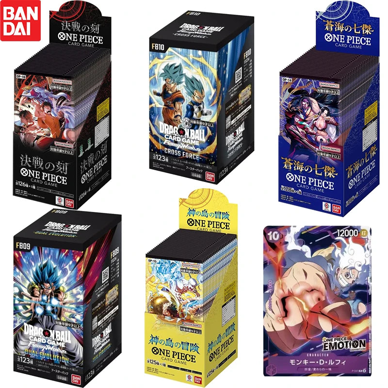 2026 BANDAI ONE PIECE Card Game The Time of Battle OP-16 Fusion World FB10 Booster BOX TCG Original Collection Card in Stock